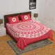 Red__Jaipuri bedsheet
